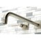 Kingston Brass KS6048DL Wall Mount Tub Faucet, Brushed Nickel KS6048DL - alternate 2